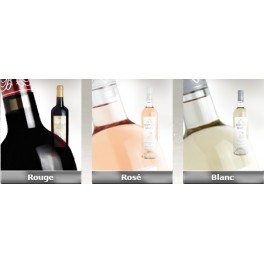 VIN rouge, Blanc, rosé 75cl