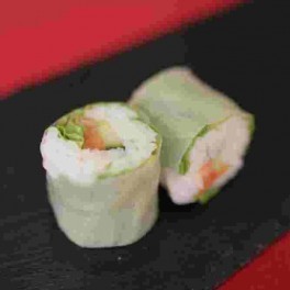 SPRING ROLLS SAUMON CONCOMBRE